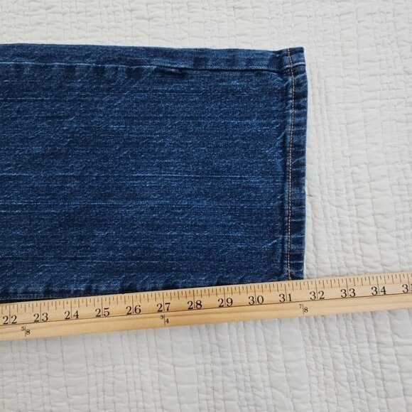 Tommy Hilfiger Jeans Men's 42x32 Stretch Medium Wash Denim Straight Leg EUC LN - Picture 6 of 12